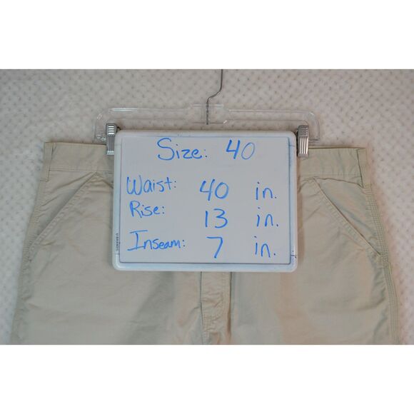 Carhartt Men's 40 Khaki High Rise Shorts - Picture 9 of 12